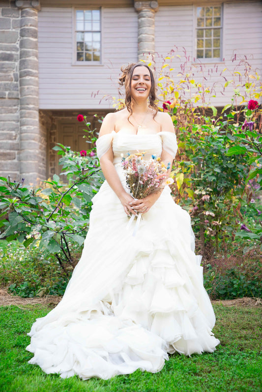 Upcycled Custom Wedding Dress - Sarah Tremain