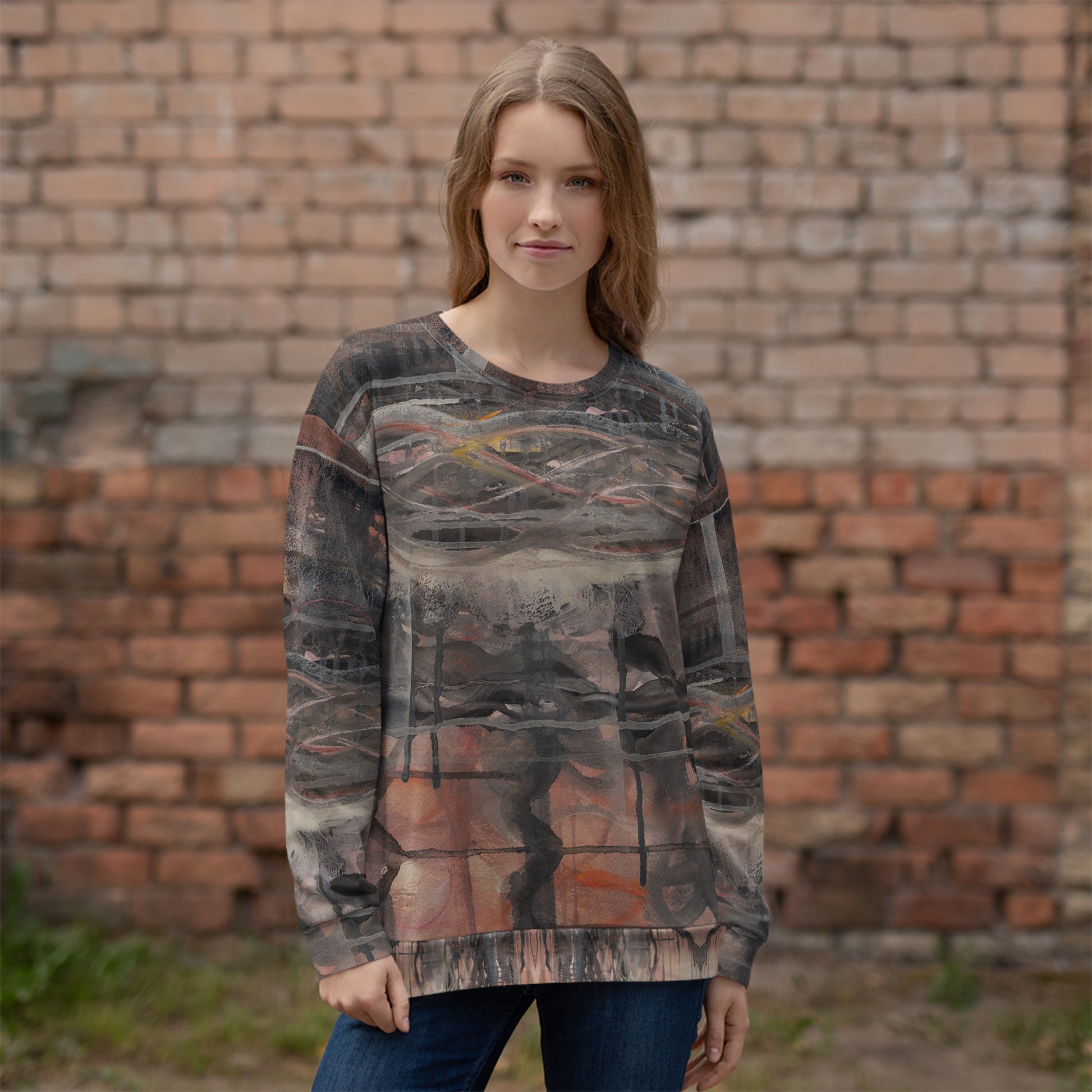 Art Wrap Sweatshirt Sarah Tremain