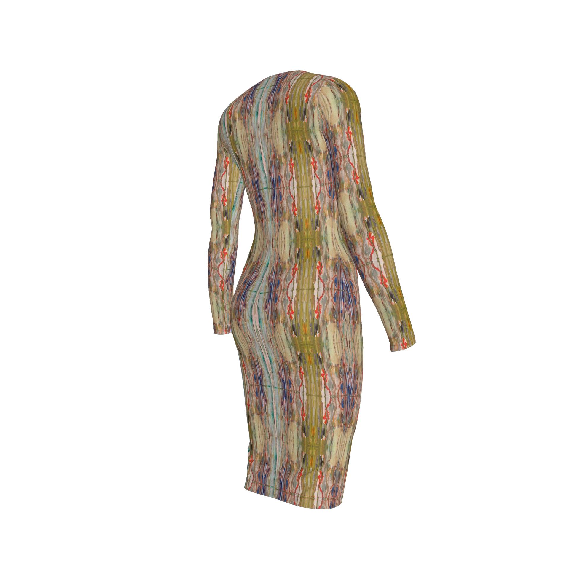 Rainbow Rain Dress