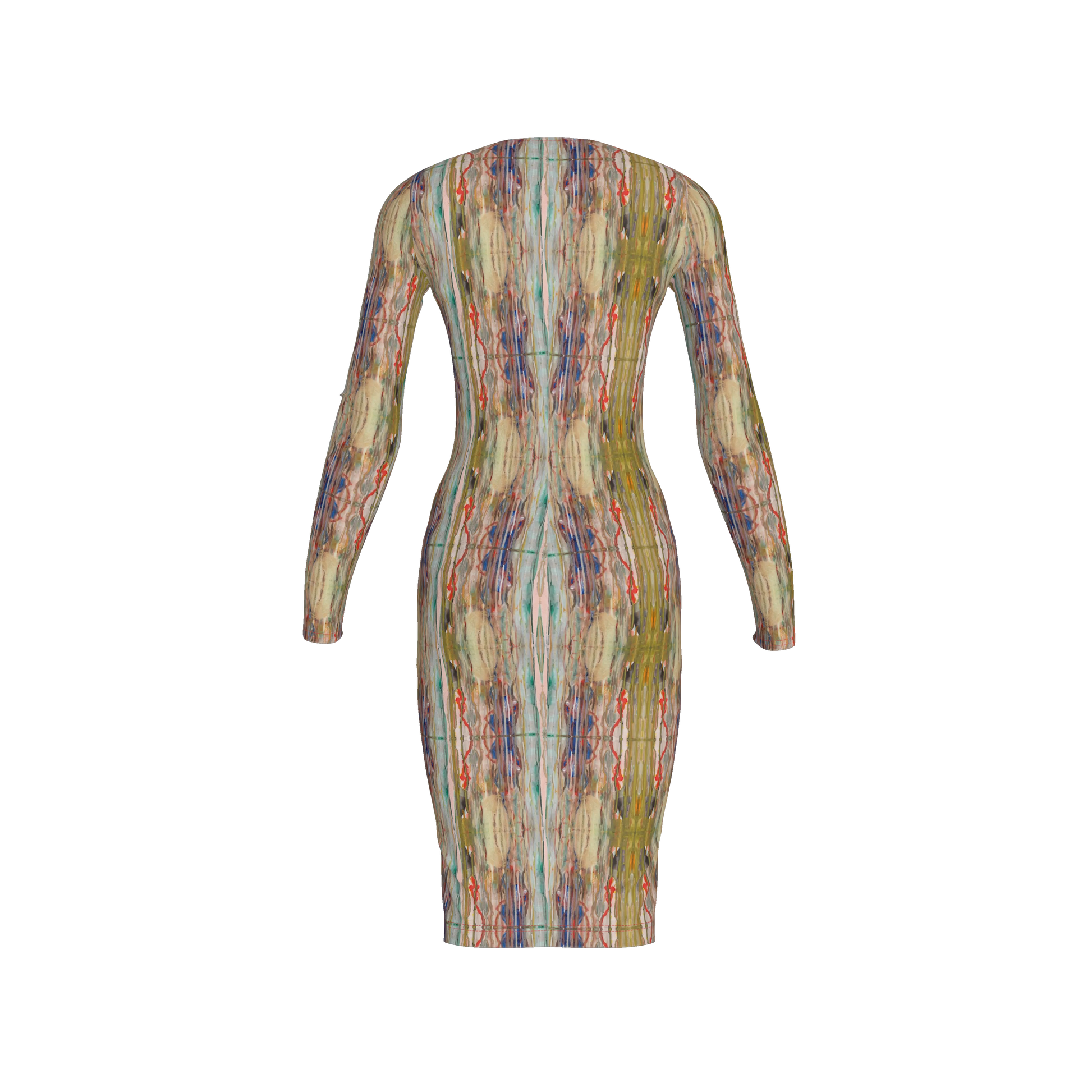 Rainbow Rain Dress