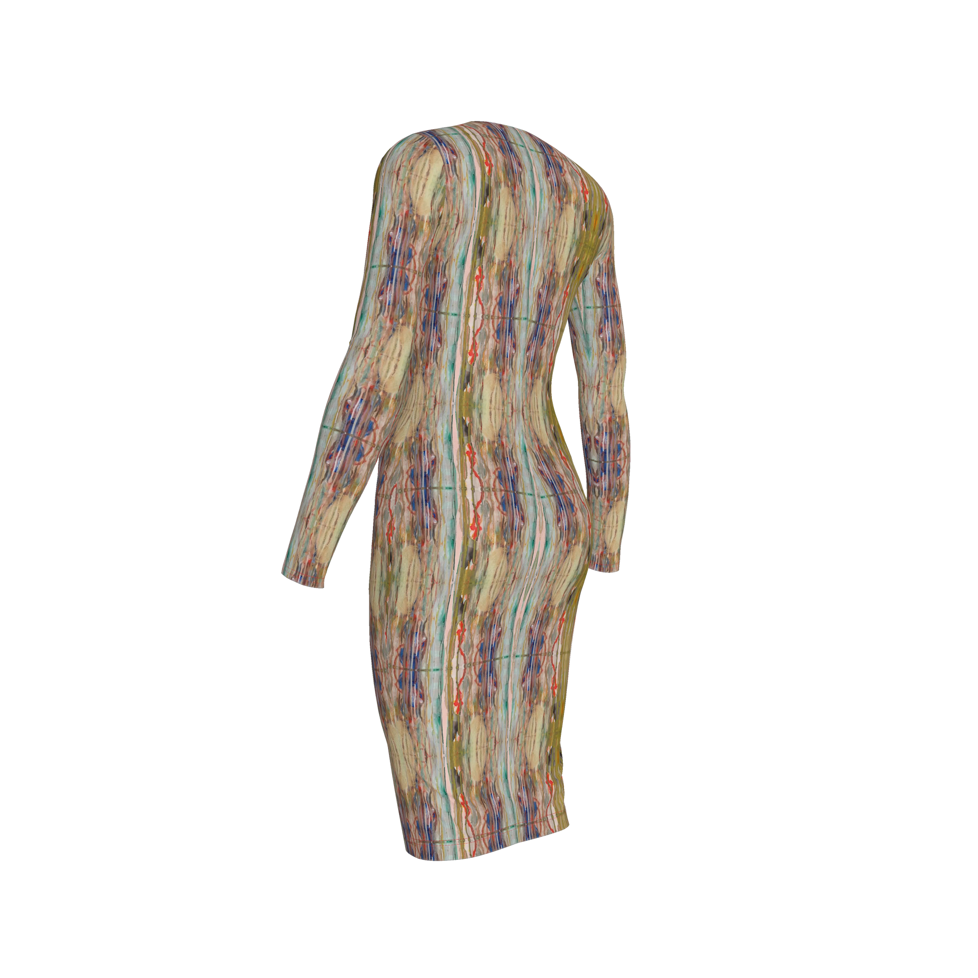 Rainbow Rain Dress