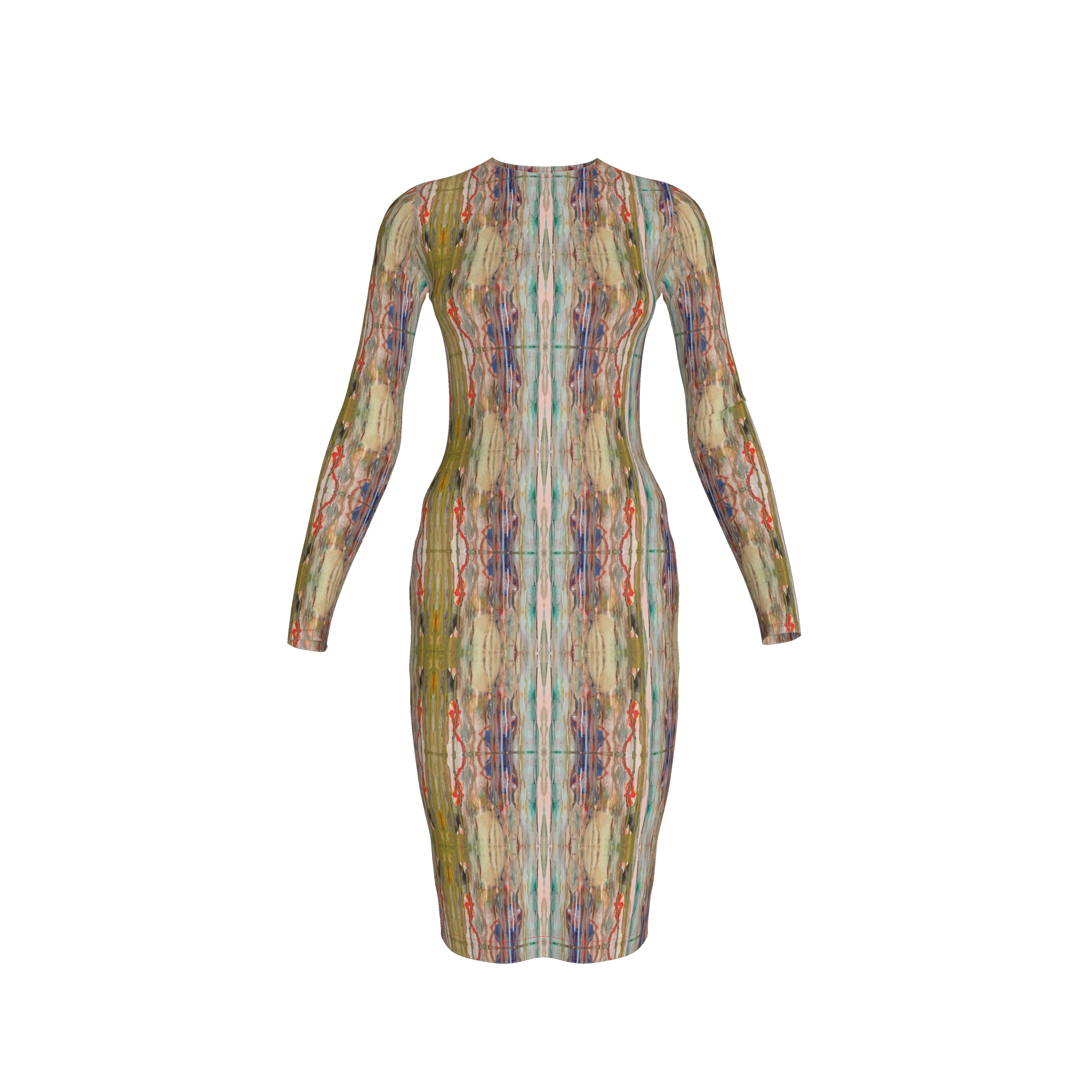 Rainbow Rain Dress