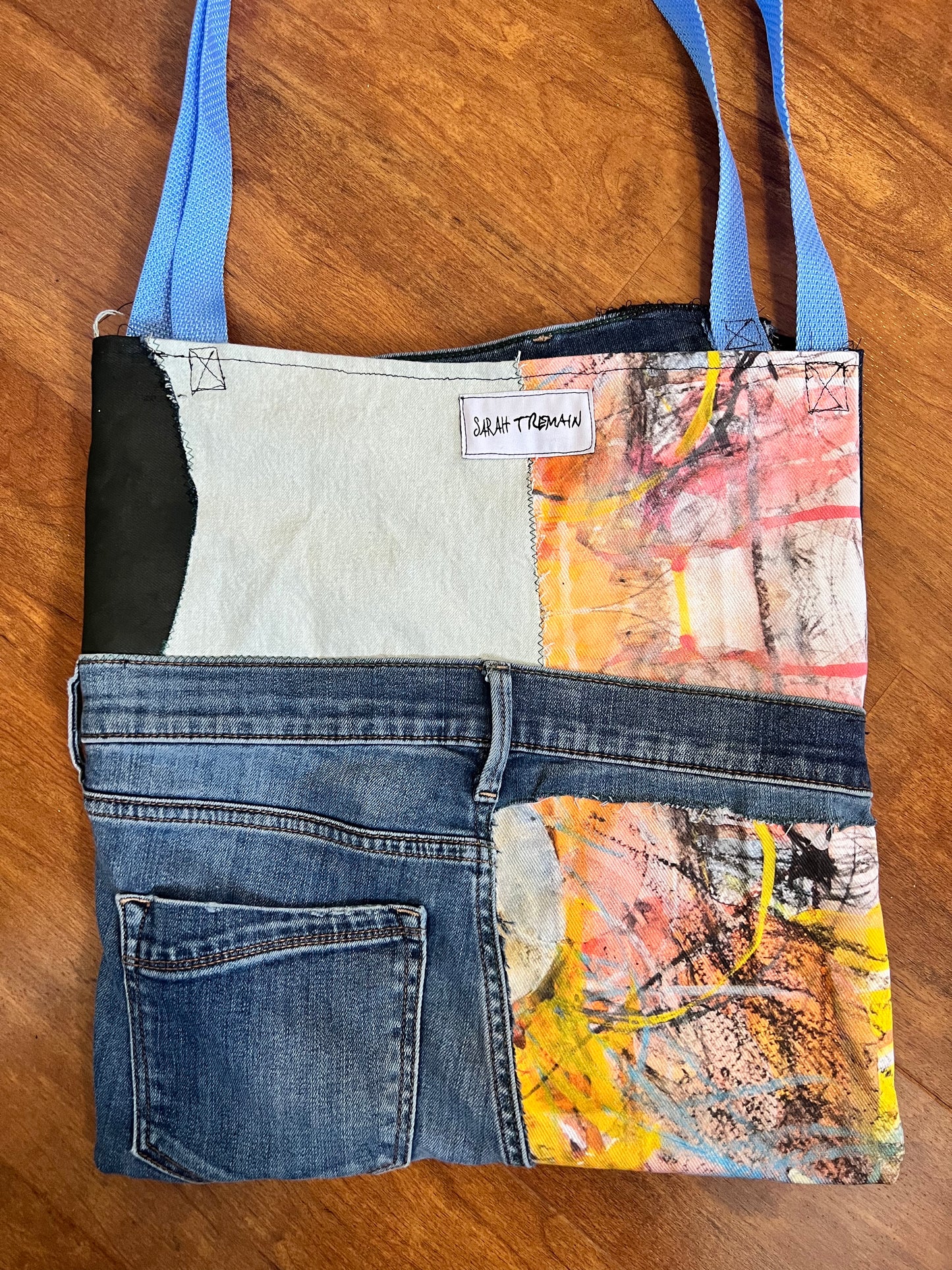 Pieced Together Tote Bag Sarah Tremain
