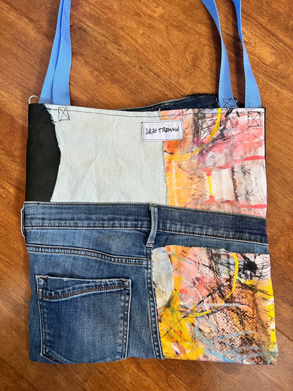 Pieced Together Tote Bag Sarah Tremain