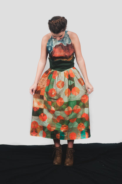 Studio Sale: Lotus Born Pleated Skirt My Store