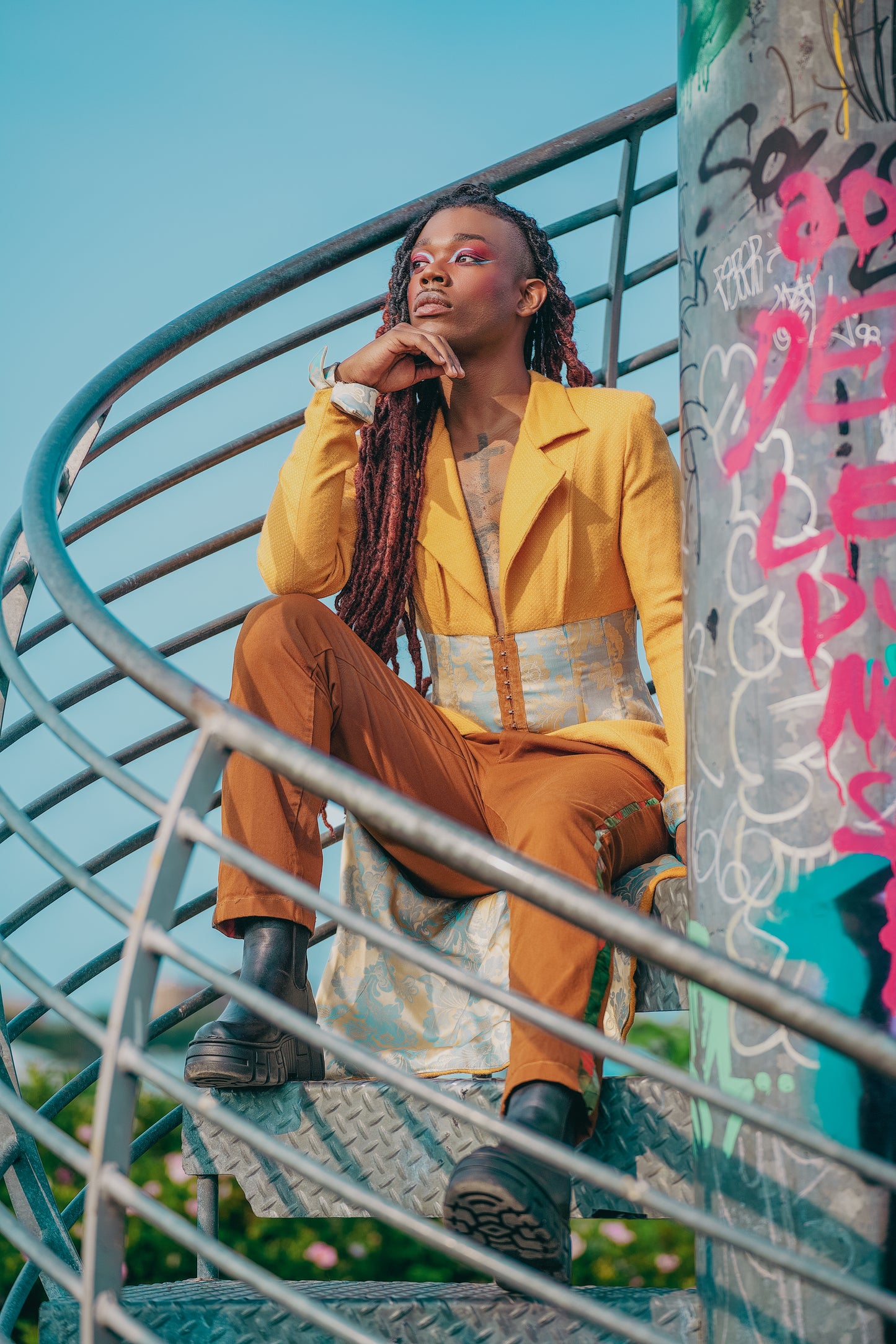 Studio Sale: Wool Corset Jacket Sarah Tremain