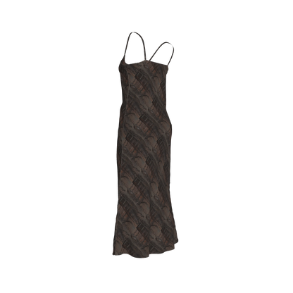 Even the Darkness Flows Bias Dress