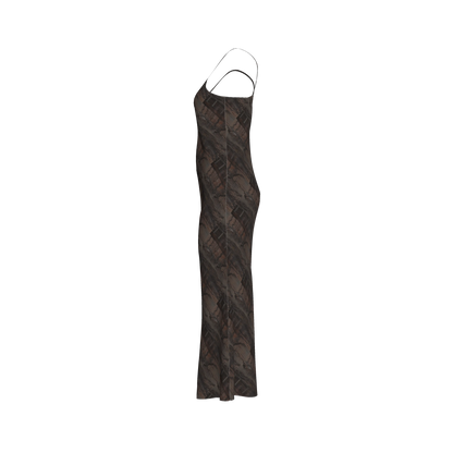 Even the Darkness Flows Bias Dress