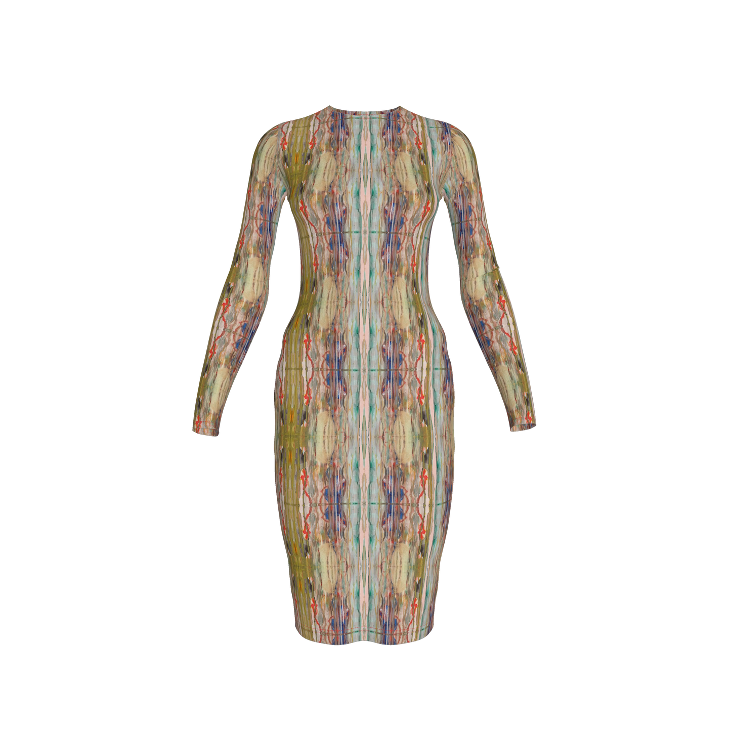 Rainbow Rain Dress