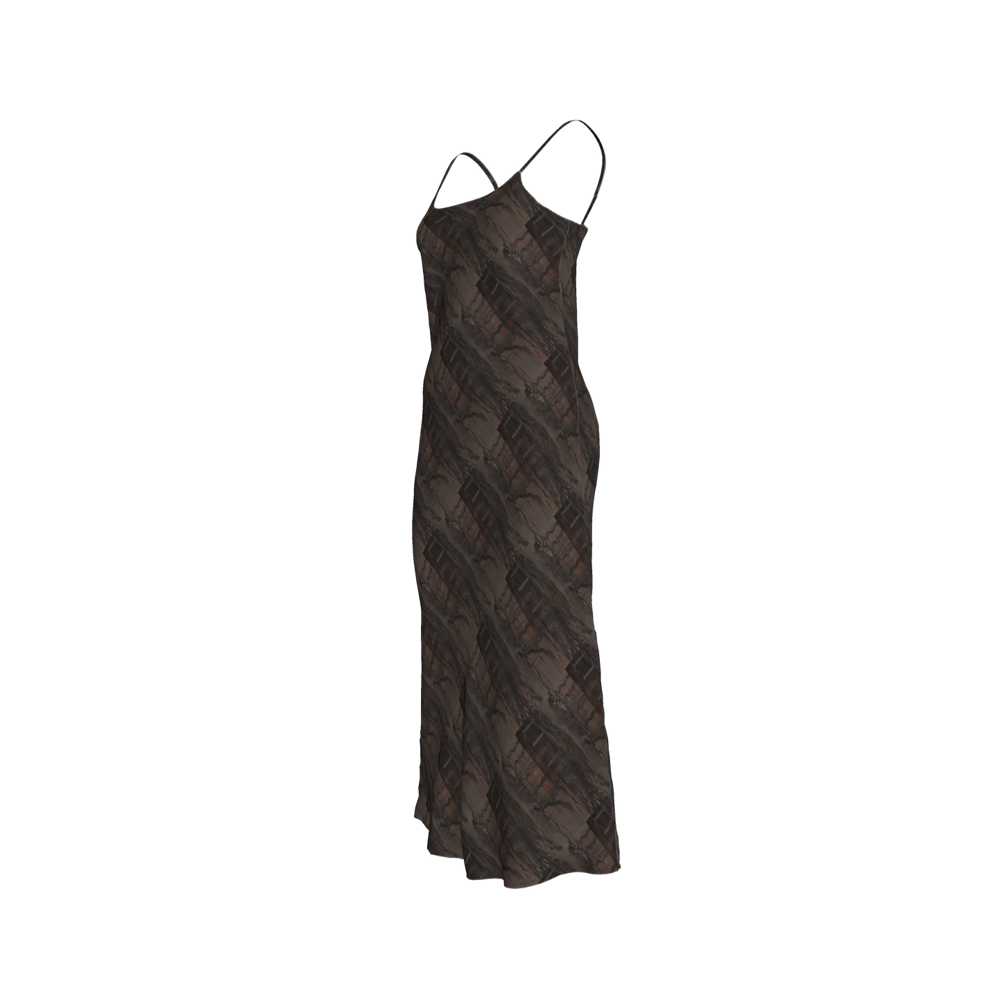 Even the Darkness Flows Bias Dress