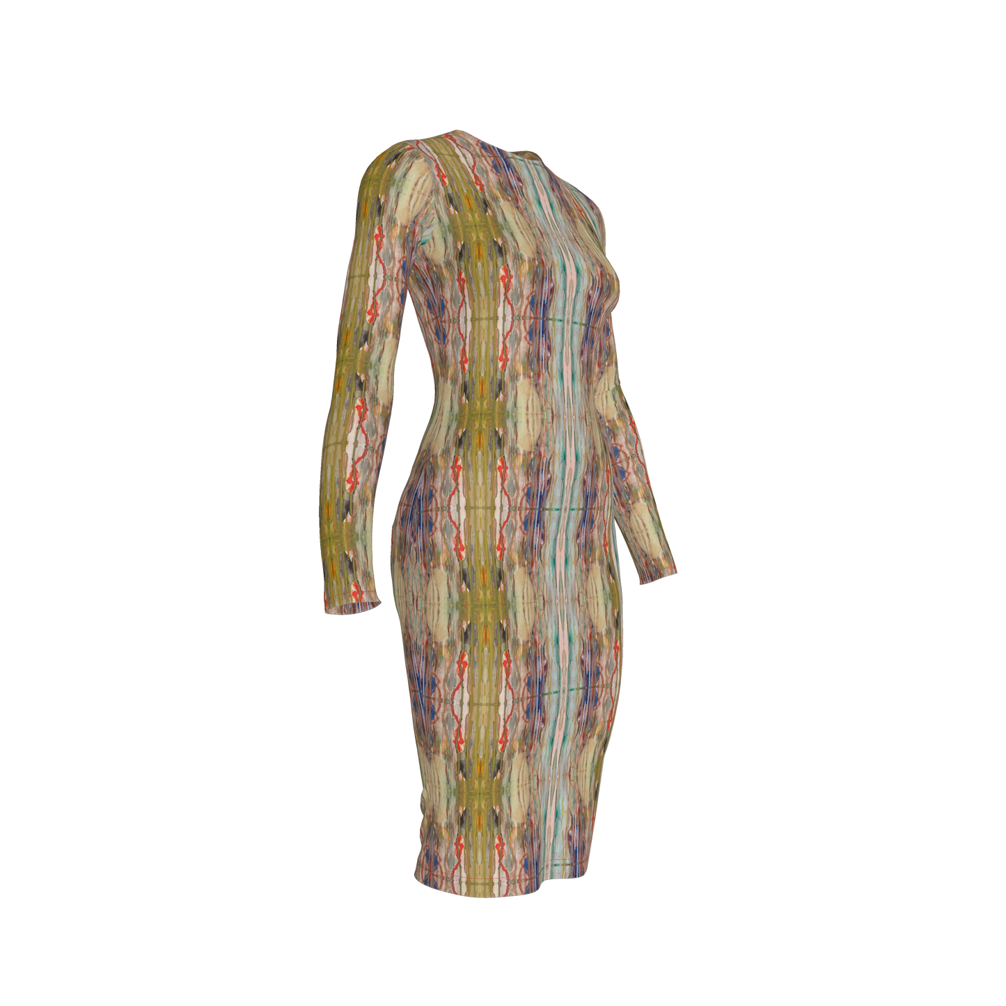 Rainbow Rain Dress